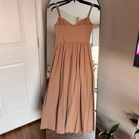 Zara Tan Maxi Dress - Picture 5 of 5